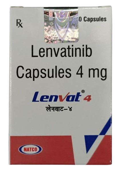 Lenvat 4mg Capsule - Oncology Division Medicine by Natco Pharma Ltd