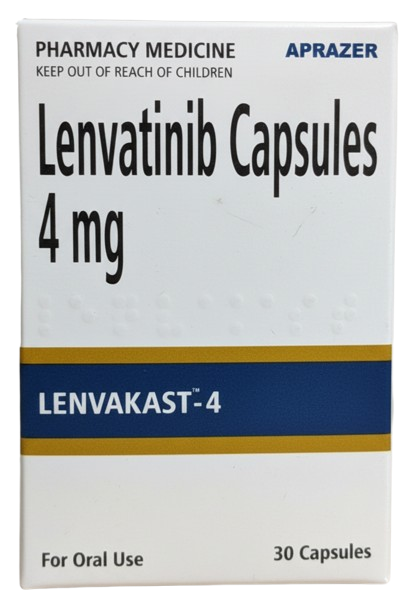 Lenvakast 4mg Capsule - Oncology Division Medicine by Aprazer Healthcare Pvt Ltd