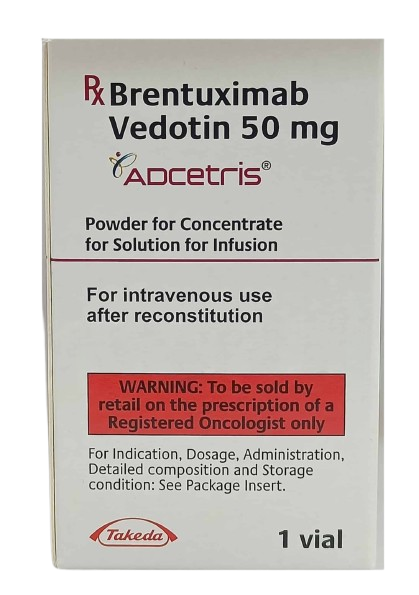 Adcetris 50mg Injection - Oncology Division Medicine by Takeda Pharmaceuticals Pvt Ltd