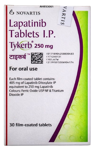 Tykerb 250mg Tablet - Oncology Division Medicine by Novartis india ltd