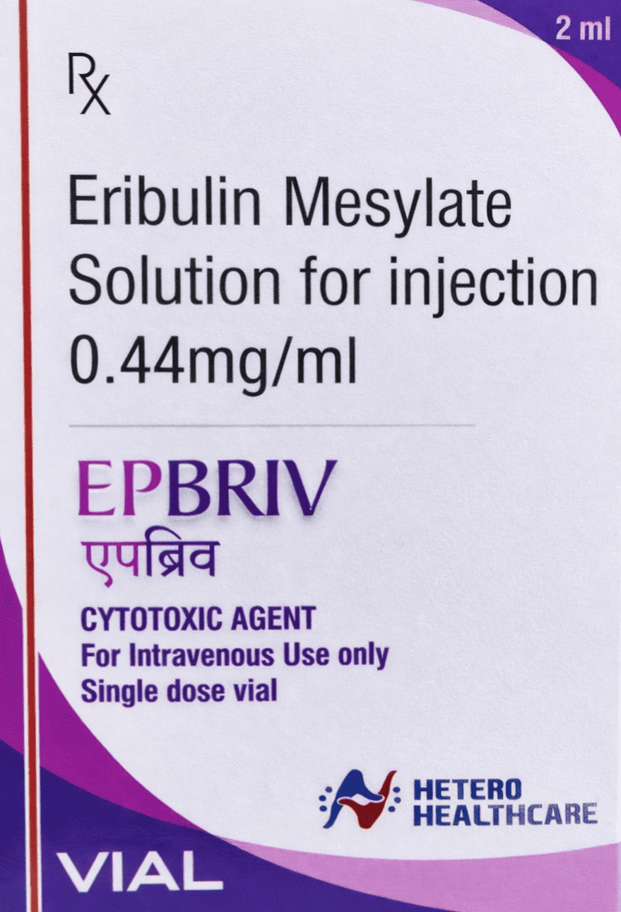 Epbriv 0.44mg Injection - Oncology Division Medicine by HETERO HEALTHCARE PVT LTD