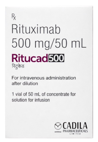 Ritucad 500mg Injection - Oncology Division Medicine by CADILA PHARMACEUTICALS PVT LTD