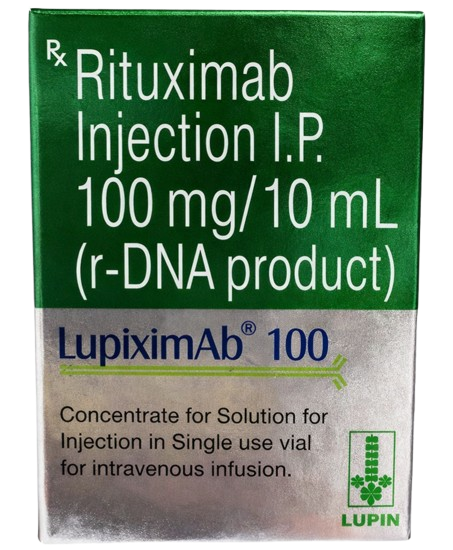 Lupiximab 100mg Injection - Oncology Division Medicine by Lupin Ltd