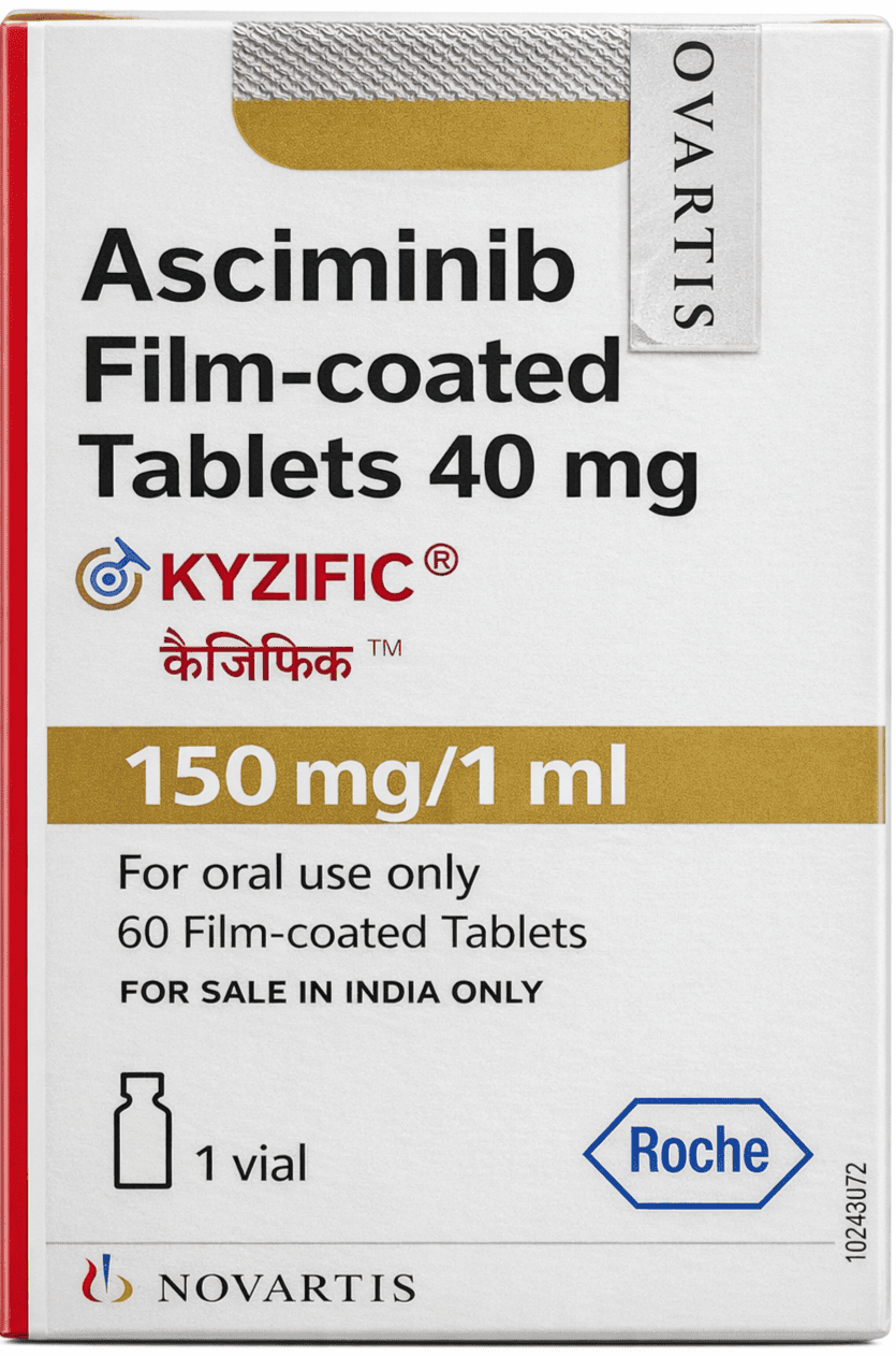 Kyzific 40mg Tablet - Oncology Division Medicine by Novartis india ltd