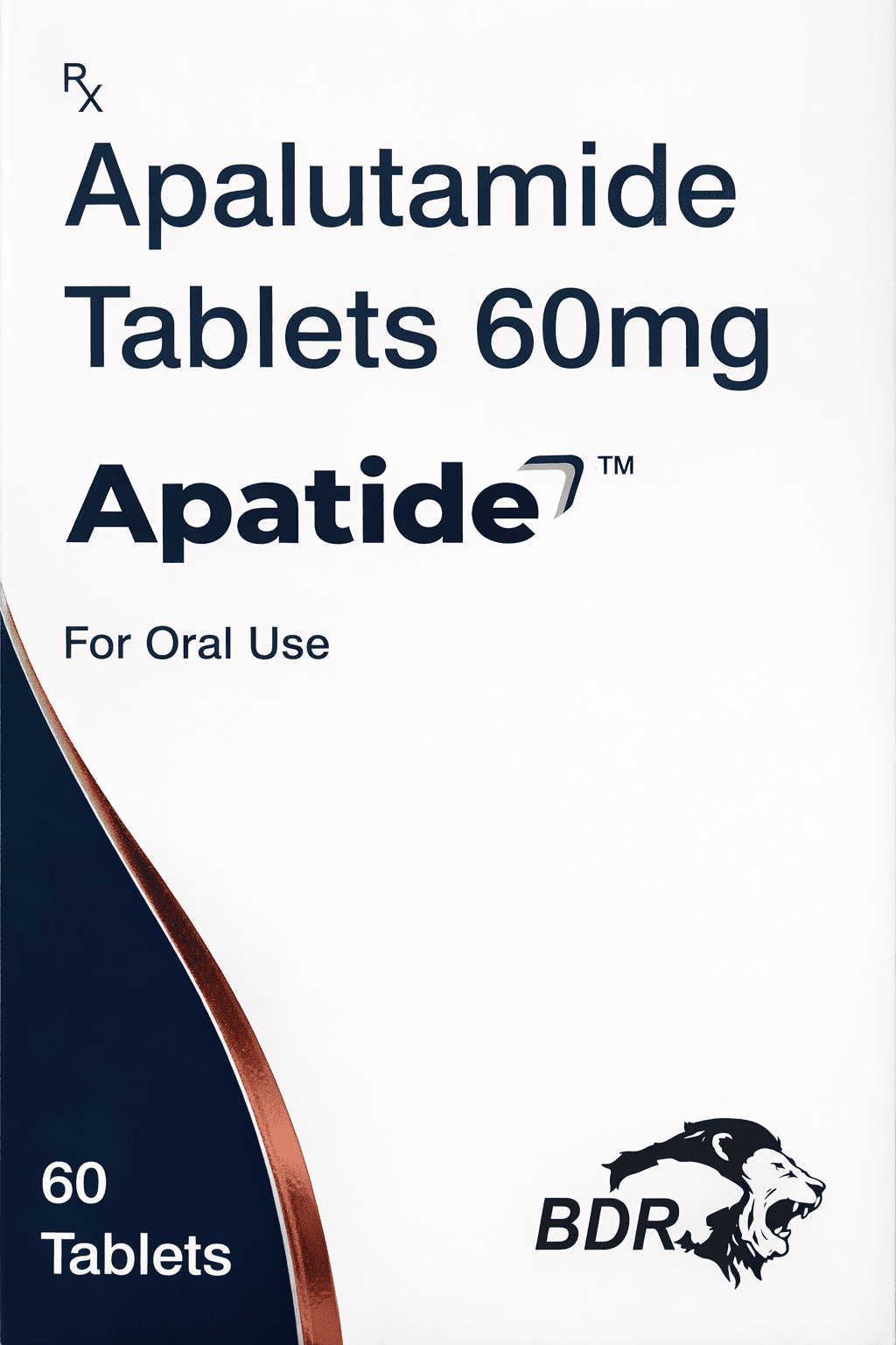 Apatide 60mg Tablet 60's - Oncology Division Medicine by BDR PHARMACEUTICALS PVT LTD