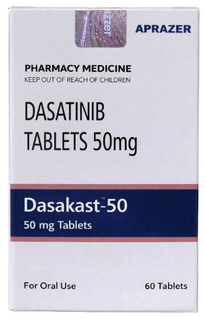 Dasakast 50mg Tablet - Oncology Division Medicine by Aprazer Healthcare Pvt Ltd