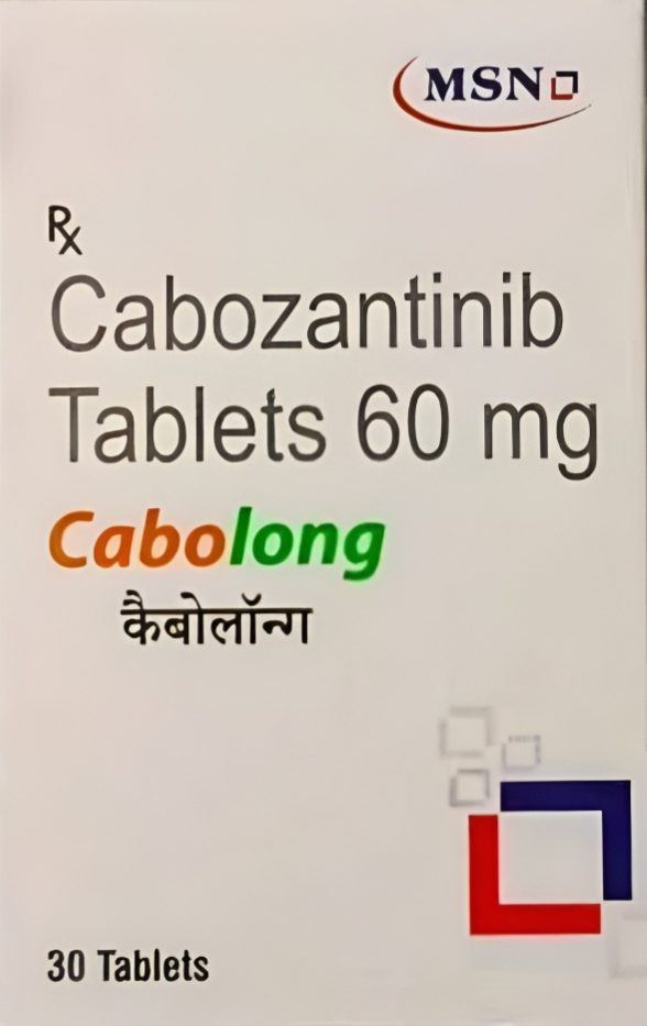 Cabolong 60mg Tablet - Oncology Division Medicine by Msn Laboratories India pvt Ltd