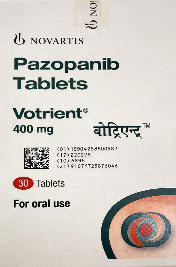 Votrient 400mg Tablet - Oncology Division Medicine by Novartis india ltd