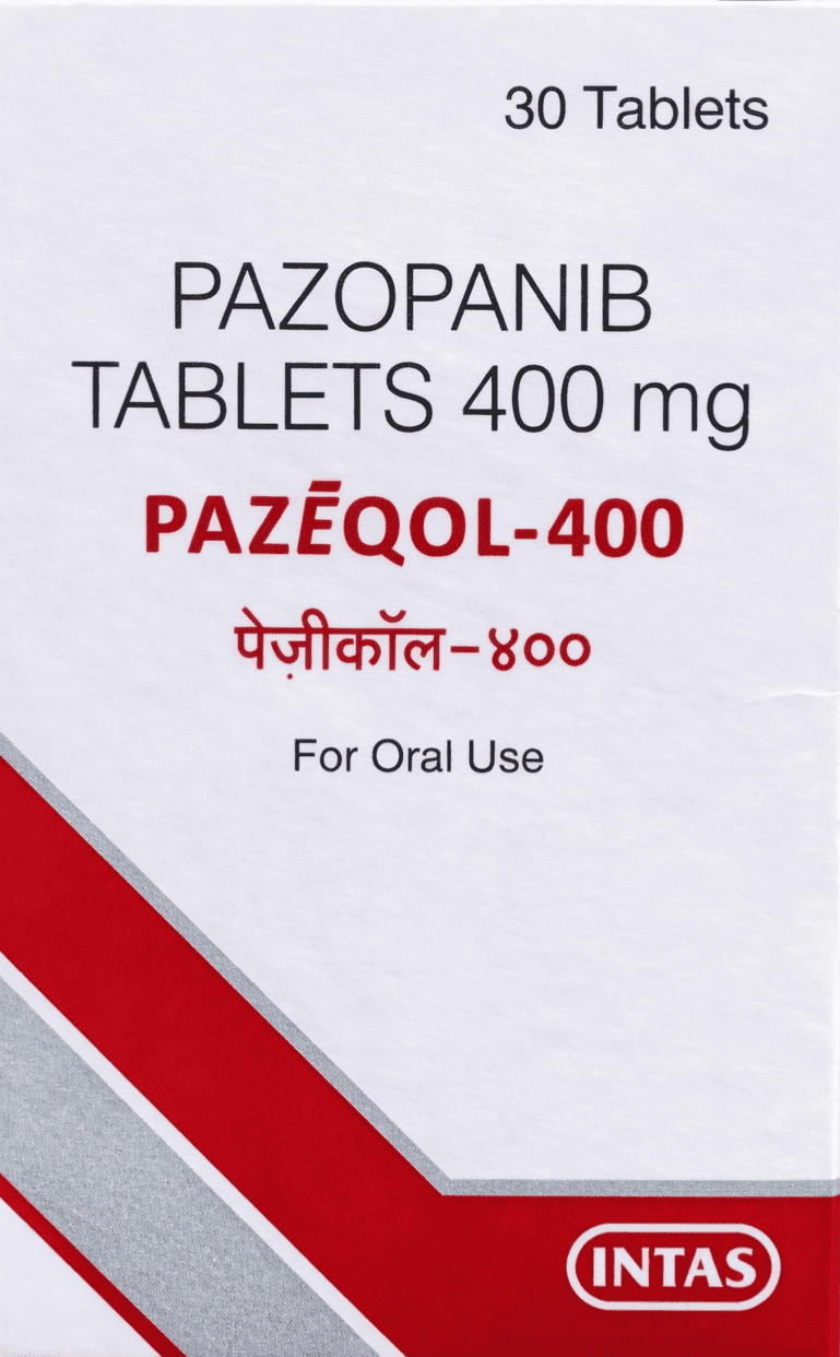 Pazeqol 400mg Tablet - Oncology Division Medicine by Intas pharmaceutical pvt ltd
