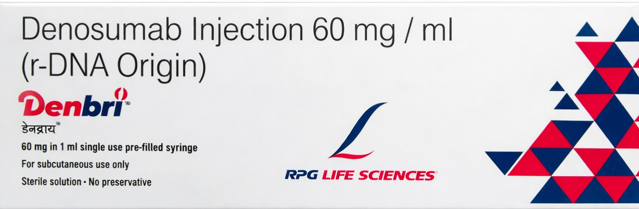 Denbri 60mg Injection - Rheumatology Division Medicine by Rpg life sciences ltd