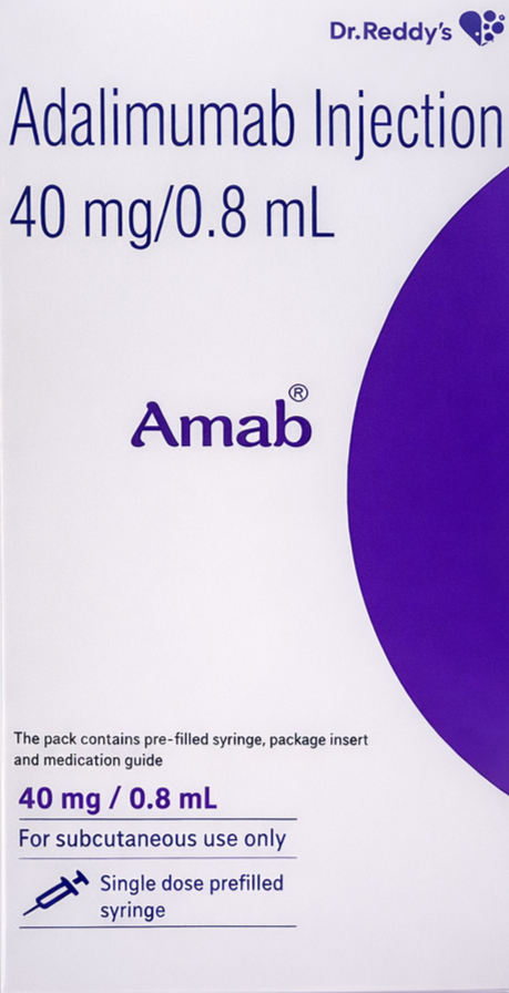Amab 40mg Injection - Rheumatology Division Medicine by Dr. Reddy's Laboratories Ltd