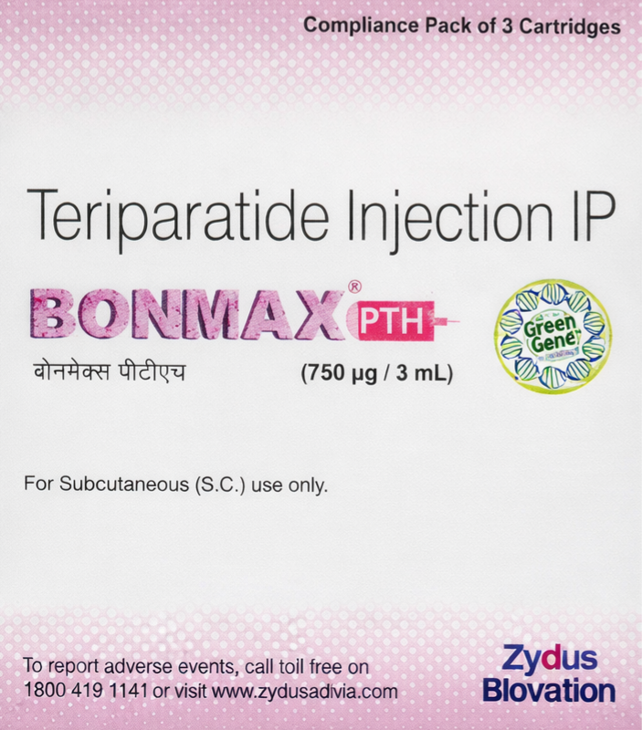 Bonmax PTH 750mcg Injection 3's - Alternative Medicine
