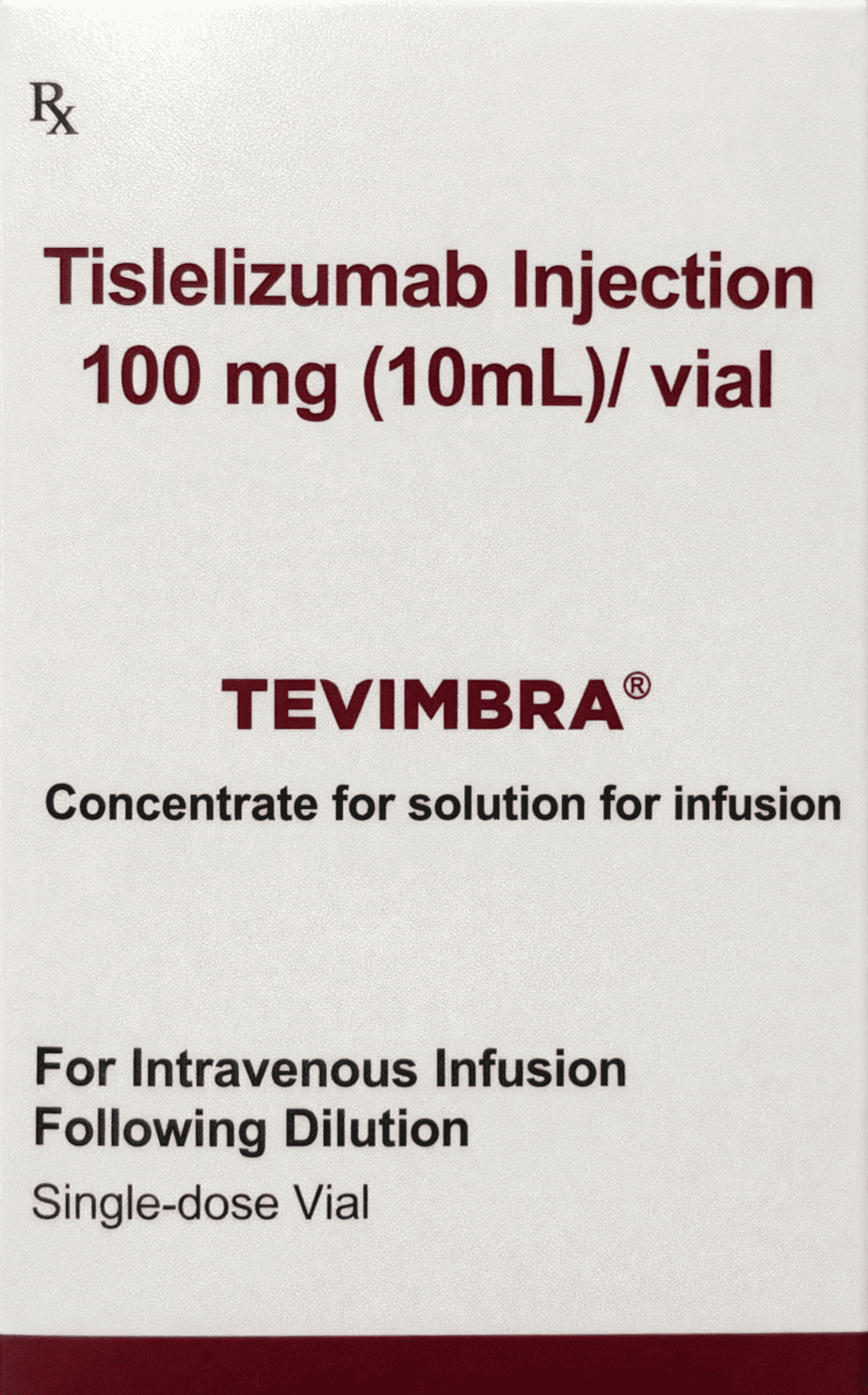 Tevimbra 100mg Injection - Oncology Division Medicine by GLENMARK PHARMACEUTICALS PVT LTD