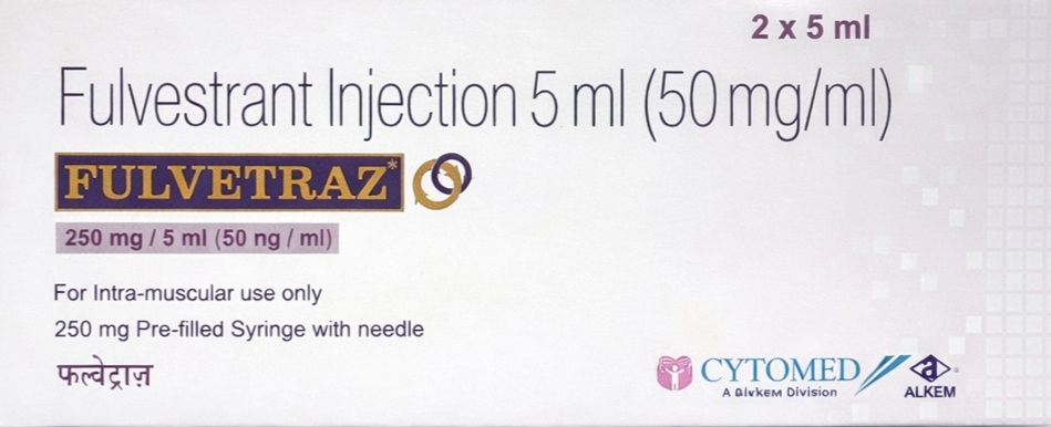 Fulvetraz 250mg Injection 2's - Oncology Division Medicine by Alkem Laboratories Ltd