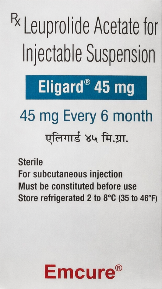 Eligard Depot 45mg Injection - Oncology Division Medicine by emcure pharmaceuticals pvt ltd