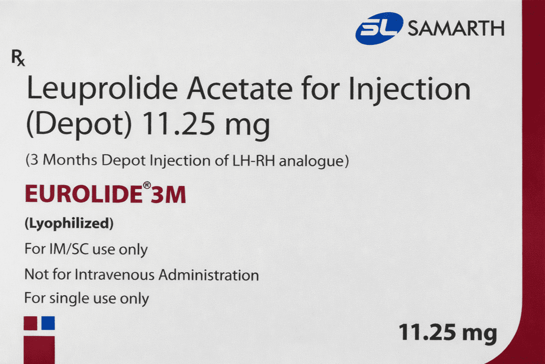 Eurolide 3M 11.25mg Injection - Oncology Division Medicine by SAMARTH LIFE SCIENCES PVT LTD