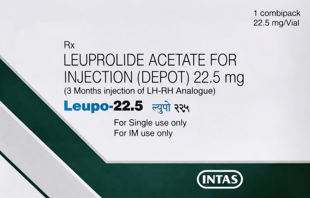 Leupo 22.5mg Injection - Oncology Division Medicine by Intas pharmaceutical pvt ltd