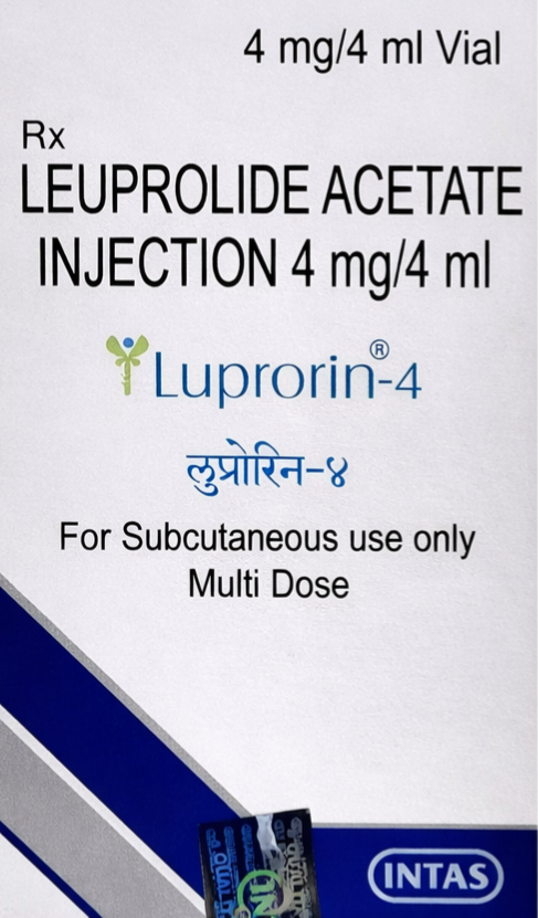 Luprorin 4mg Injection - Oncology Division Medicine by Intas pharmaceutical pvt ltd