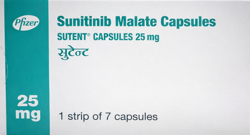 Sutent 25mg Capsule - Oncology Division Medicine by PFIZER LTD