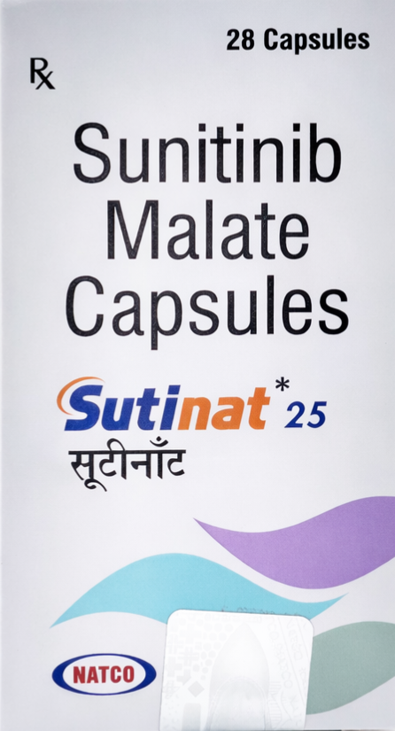 Sutinat 25mg Capsule - Oncology Division Medicine by Natco Pharma Ltd