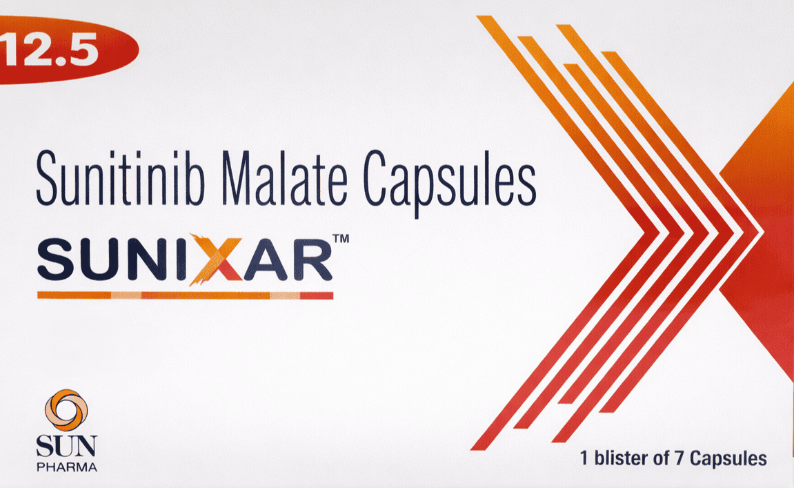 Sunixar 12.5mg Capsule - Oncology Division Medicine by Sun pharmaceuticals Pvt Ltd