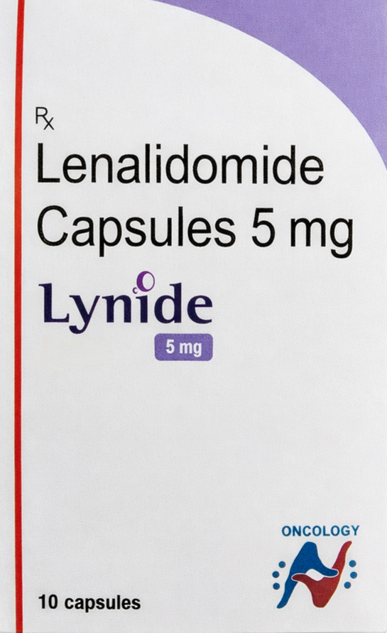 Lynide 5mg Capsule - Oncology Division Medicine by HETERO HEALTHCARE PVT LTD