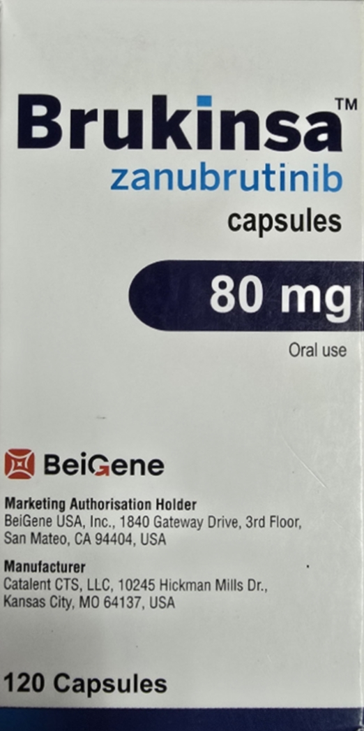 Brukinsa 80mg Capsule - Oncology Division Medicine by GLENMARK PHARMACEUTICALS PVT LTD