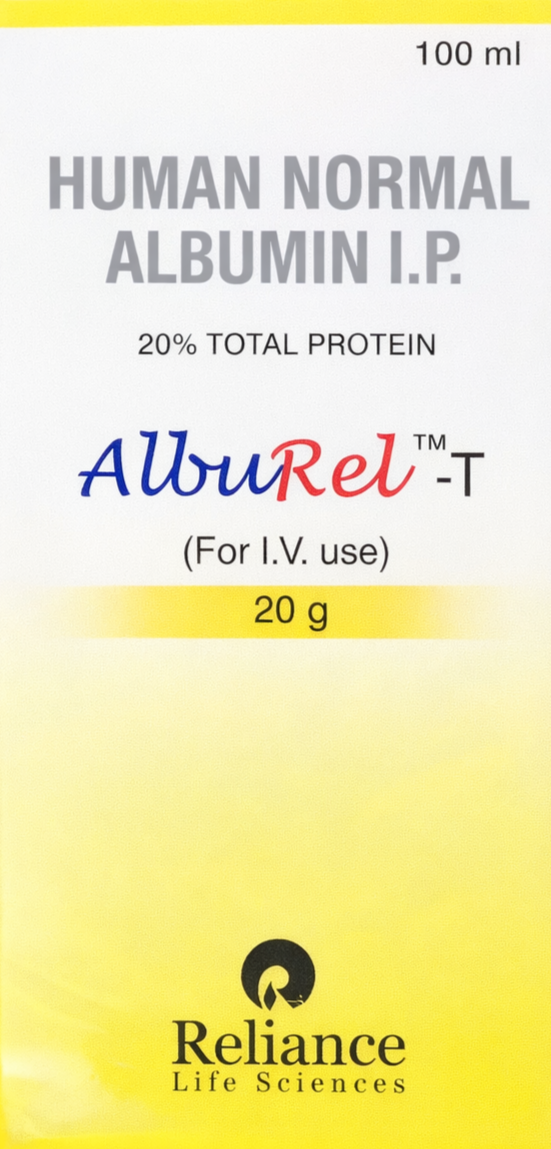 Alburel T 20% Injection 100mL - Nephrology Division Medicine