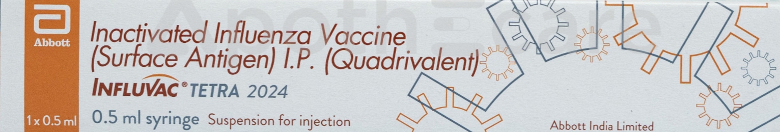 Influvac Tetra Vaccine - Vaccines Division Medicine by ABBOTT INDIA LTD