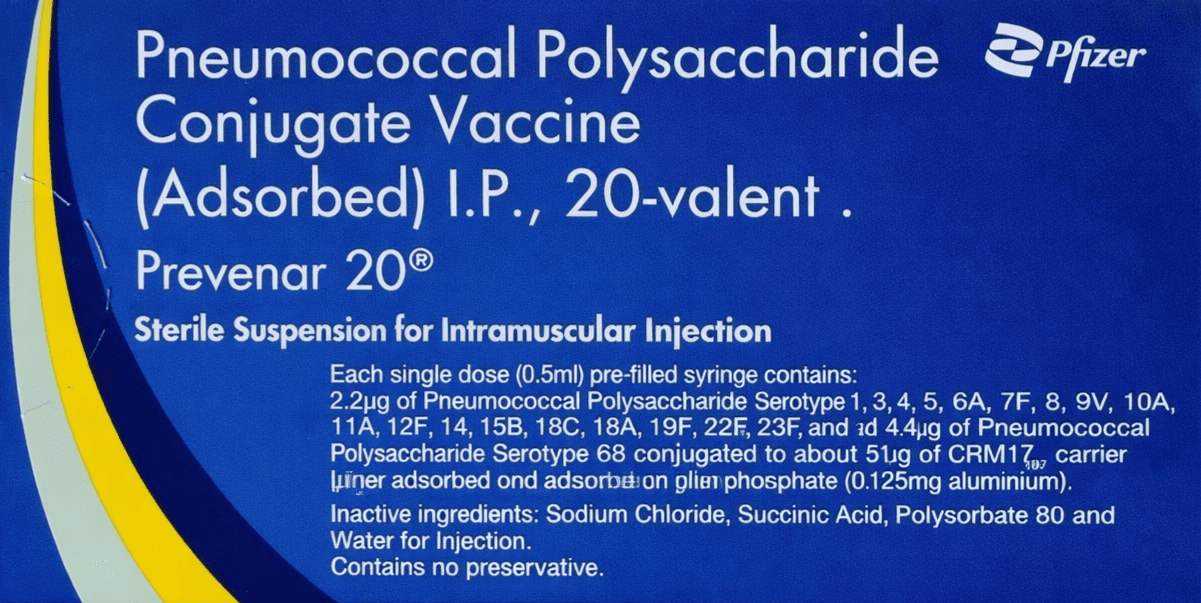 Prevenar 20 Vaccine - Vaccines Division Medicine