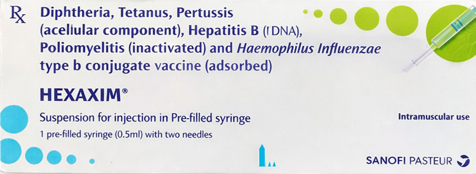 Hexaxim Vaccine - Vaccines Division Medicine by SANOFI INDIA LTD