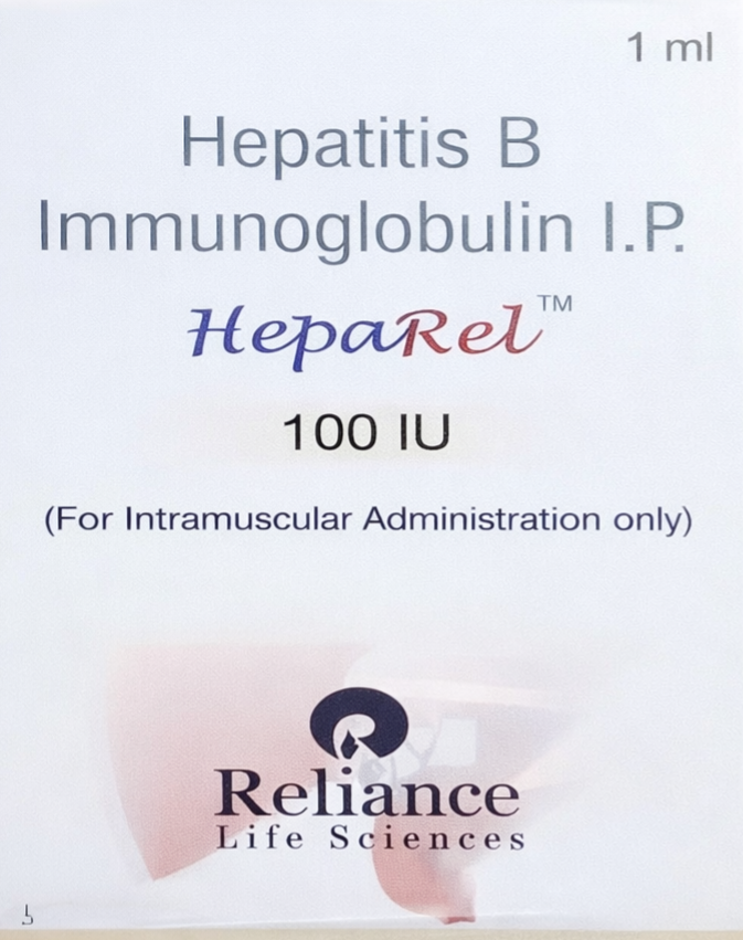 Heparel 100IU Injection - Vaccines Division Medicine by Reliance Life Sciences Pvt Ltd