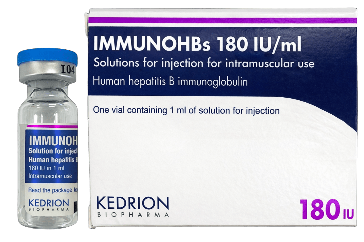 Immuno HBS 180IU Injection - Vaccines Division Medicine by KEDRION BIOPHARMA
