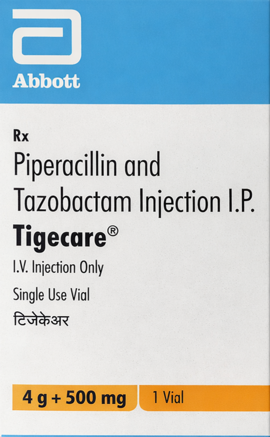 Tigecare 4.5gm Injection - Antibiotics Division Medicine by ABBOTT INDIA LTD