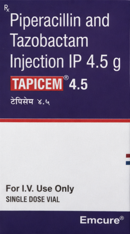 Tapic EM 4.5gm Injection - Antibiotics Division Medicine
