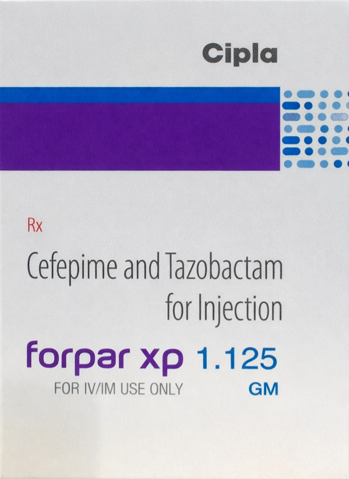 Forpar xp 1.125gm Injection - Antibiotics Division Medicine by CIPLA LTD