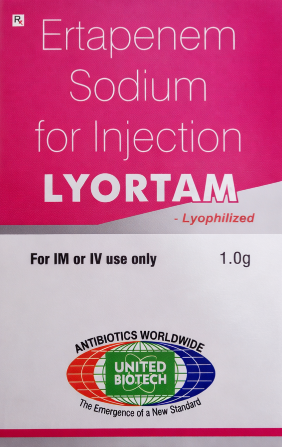 Lyortam 1gm Injection - Antibiotics Division Medicine
