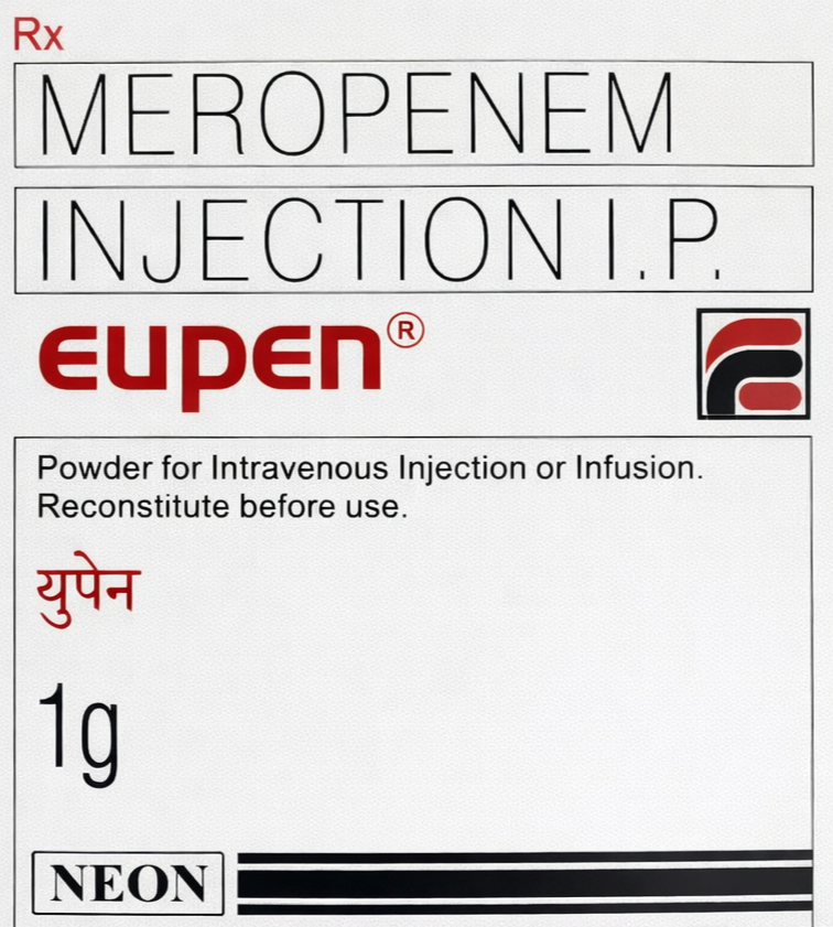 Eupen 1gm Injection - Antibiotics Division Medicine