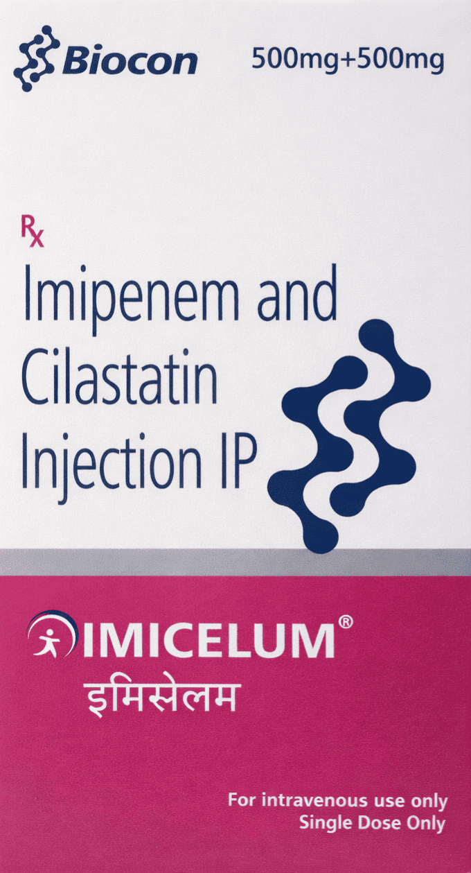 Imicelum 500mg Injection - Antibiotics Division Medicine by Biocon Biologics Ltd