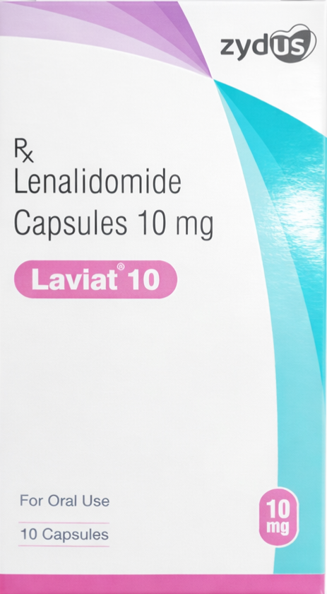 Laviat 10mg Capsule - Oncology Division Medicine by Zydus Cadila