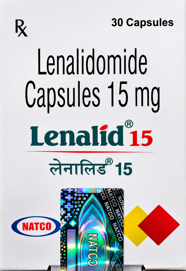 Lenalid 15mg Capsule - Oncology Division Medicine by Natco Pharma Ltd