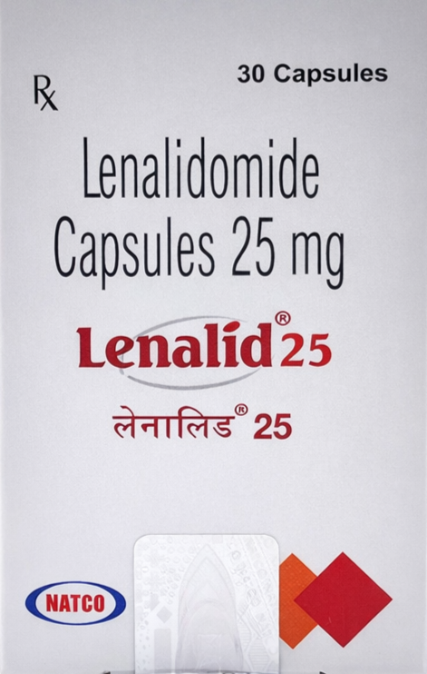 Lenalid 25mg Capsule - Oncology Division Medicine by Natco Pharma Ltd