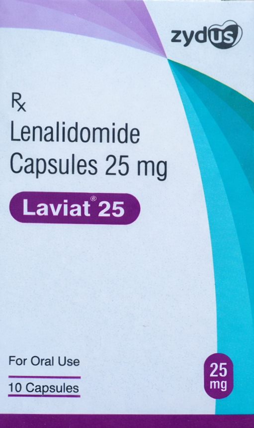 Laviat 25mg Capsule - Oncology Division Medicine by Zydus Cadila