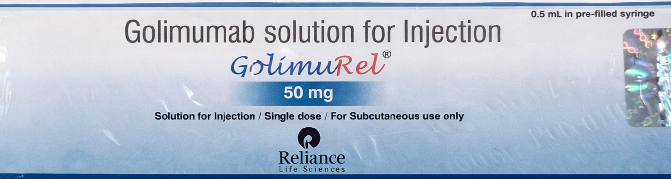 Golimurel 50mg Injection - Alternative Medicine