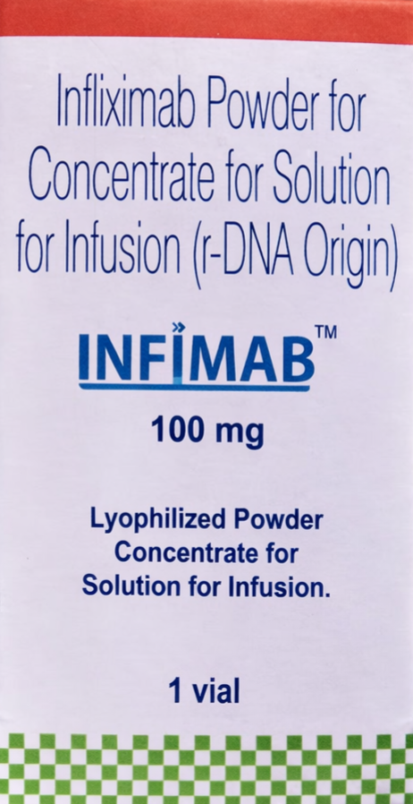 Infimab 100mg Injection - Rheumatology Division Medicine by Sun pharmaceuticals Pvt Ltd