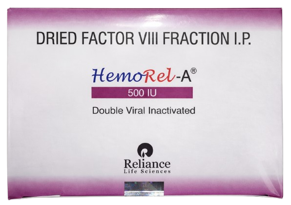 Hemorel A 500IU Injection - Hematology Division Medicine by Reliance Life Sciences Pvt Ltd