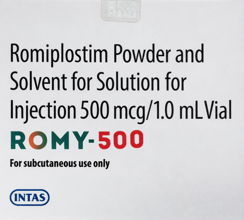 Romy 500mcg Injection - Hematology Division Medicine by Intas pharmaceutical pvt ltd