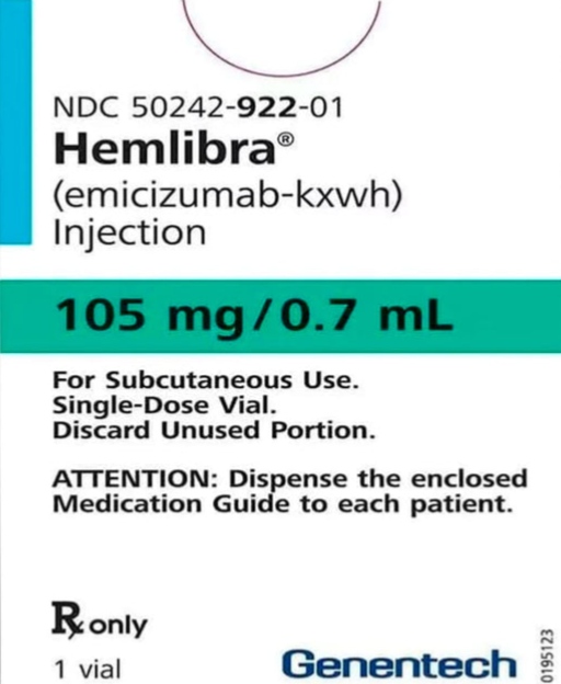 Hemlibra 105mg Injection - Alternative Medicine