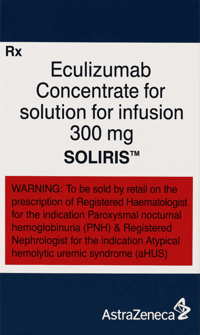 Soliris 300mg Injection - Hematology Division Medicine by astrazeneca pharma india ltd