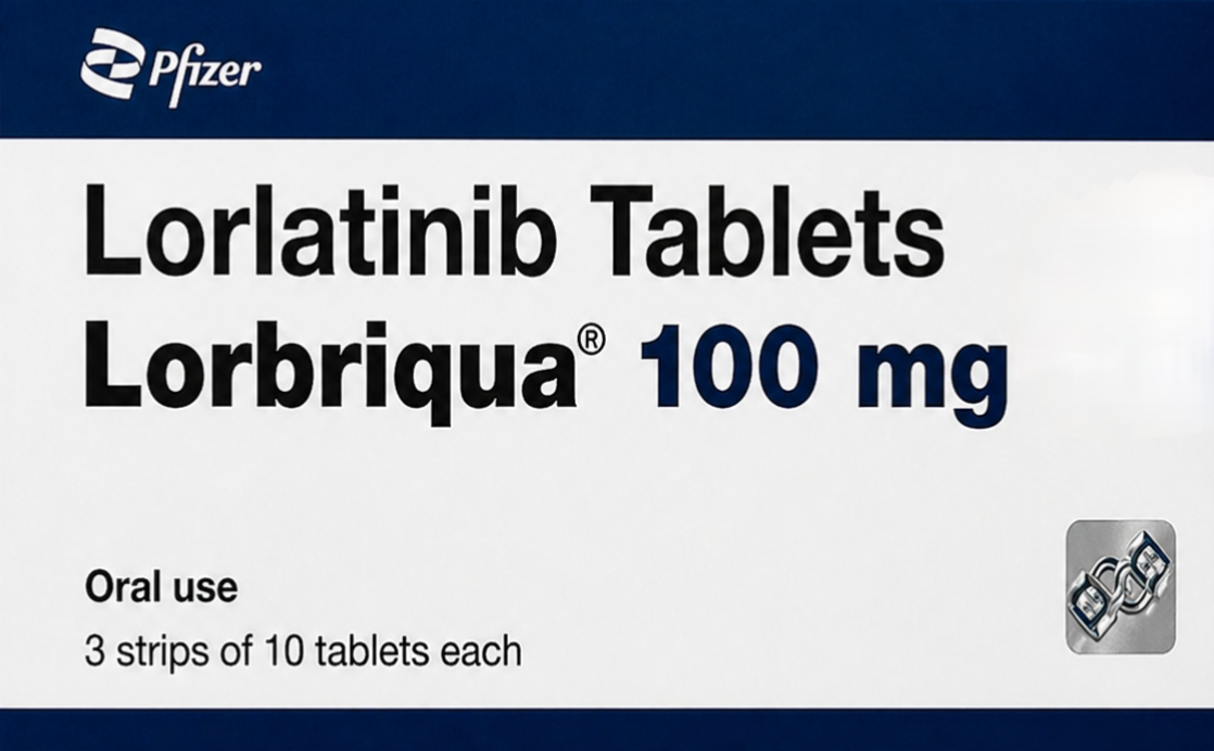 Lorbriqua 100mg Tablet 30's - Oncology Division Medicine by PFIZER LTD